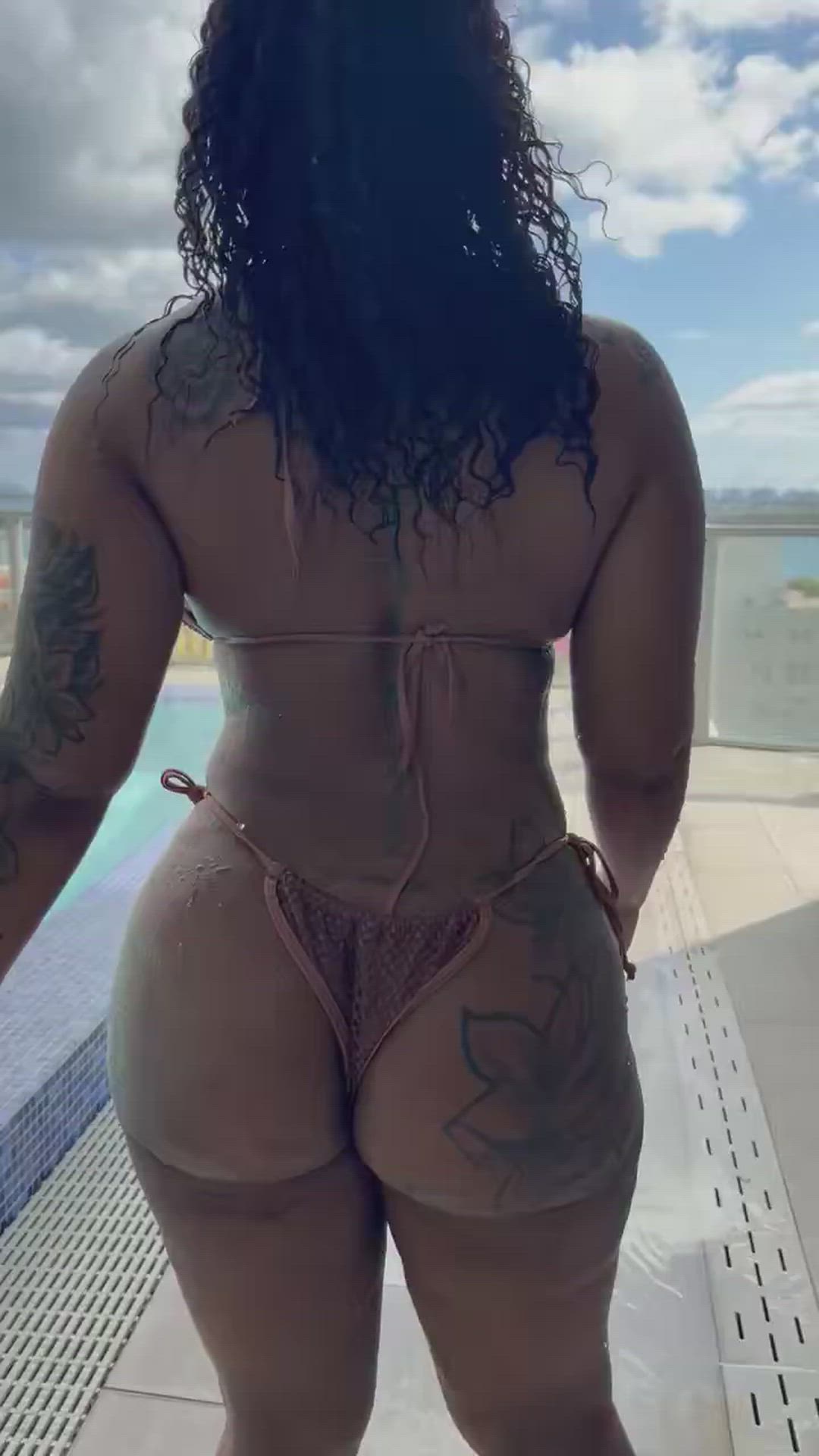 Amateur Ass Thick Booty Short Video #1657 video thumbnail