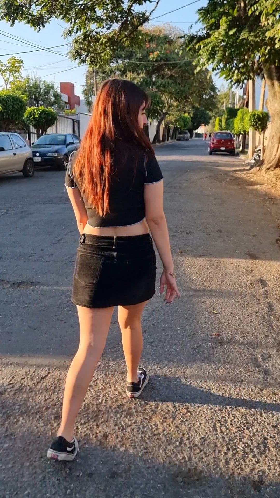 Latina Public Outdoor Flashing Short Video #344 video thumbnail
