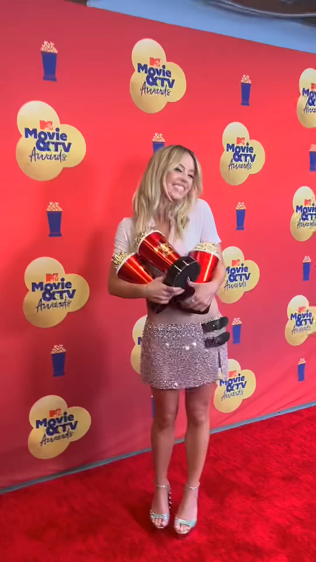 Blonde Celebrity Feet High Heels Short Video #3669 video thumbnail