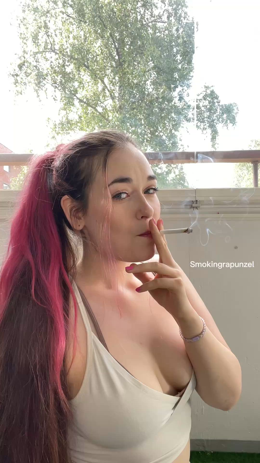 OnlyFans Smoking Ponytail Short Video #5380 video thumbnail