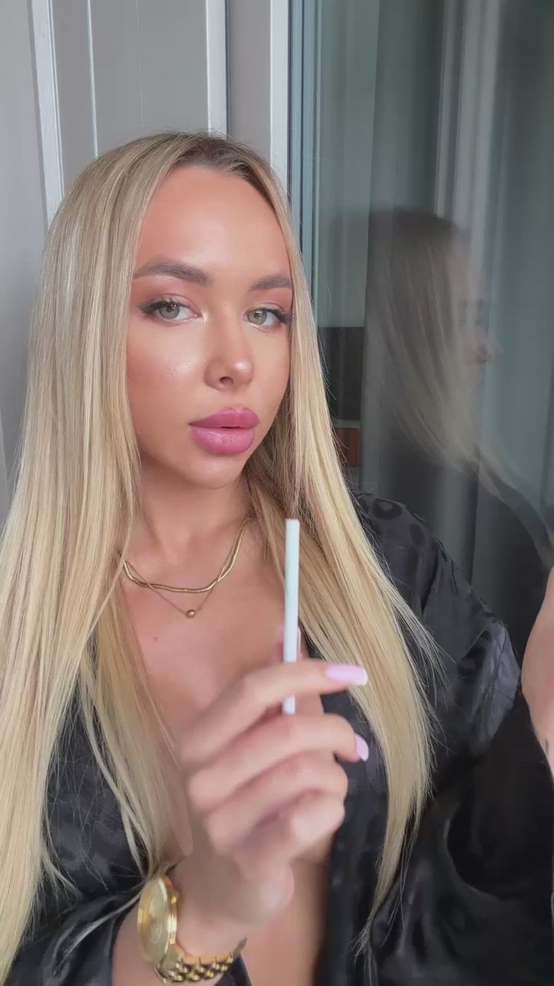 Big Tits OnlyFans Smoking Short Video #5831 video thumbnail