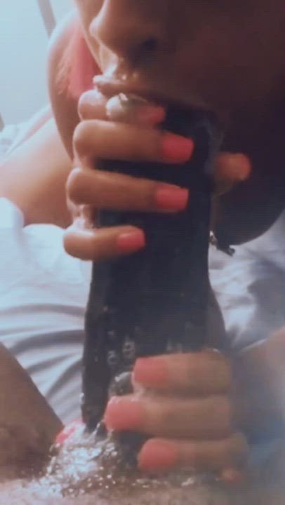 Blowjob Bbc Ebony Sloppy Short Video #6842 video thumbnail
