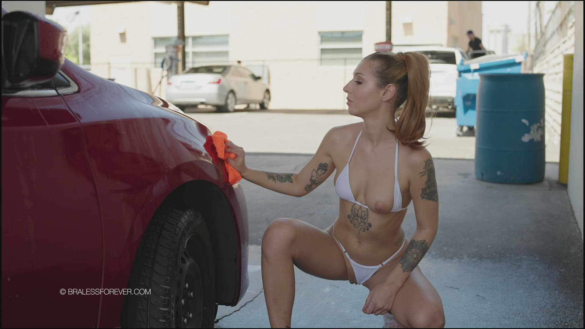 Outdoor Public Exhibitionist Flashing Short Video #7435 video thumbnail