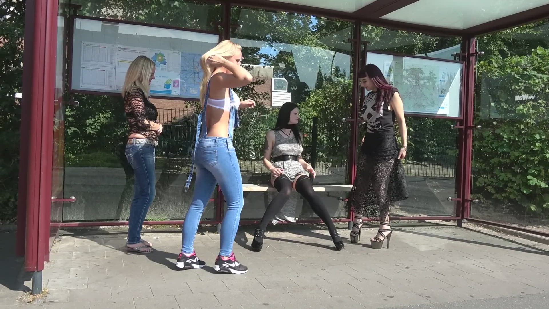 Outdoor Public Piss German Short Video #8082 video thumbnail