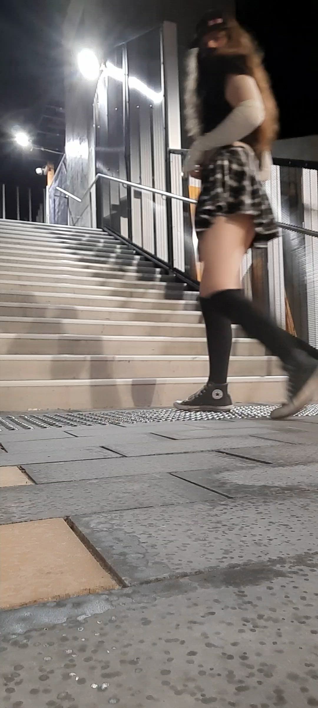 Big Ass Cute Trans Public Short Video #8279 video thumbnail
