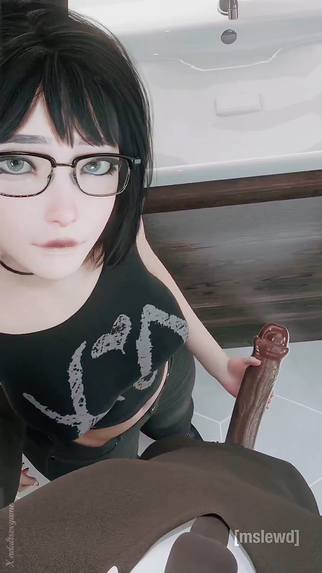 POV Big Dick Handjob Animation Short Video #8500 video thumbnail