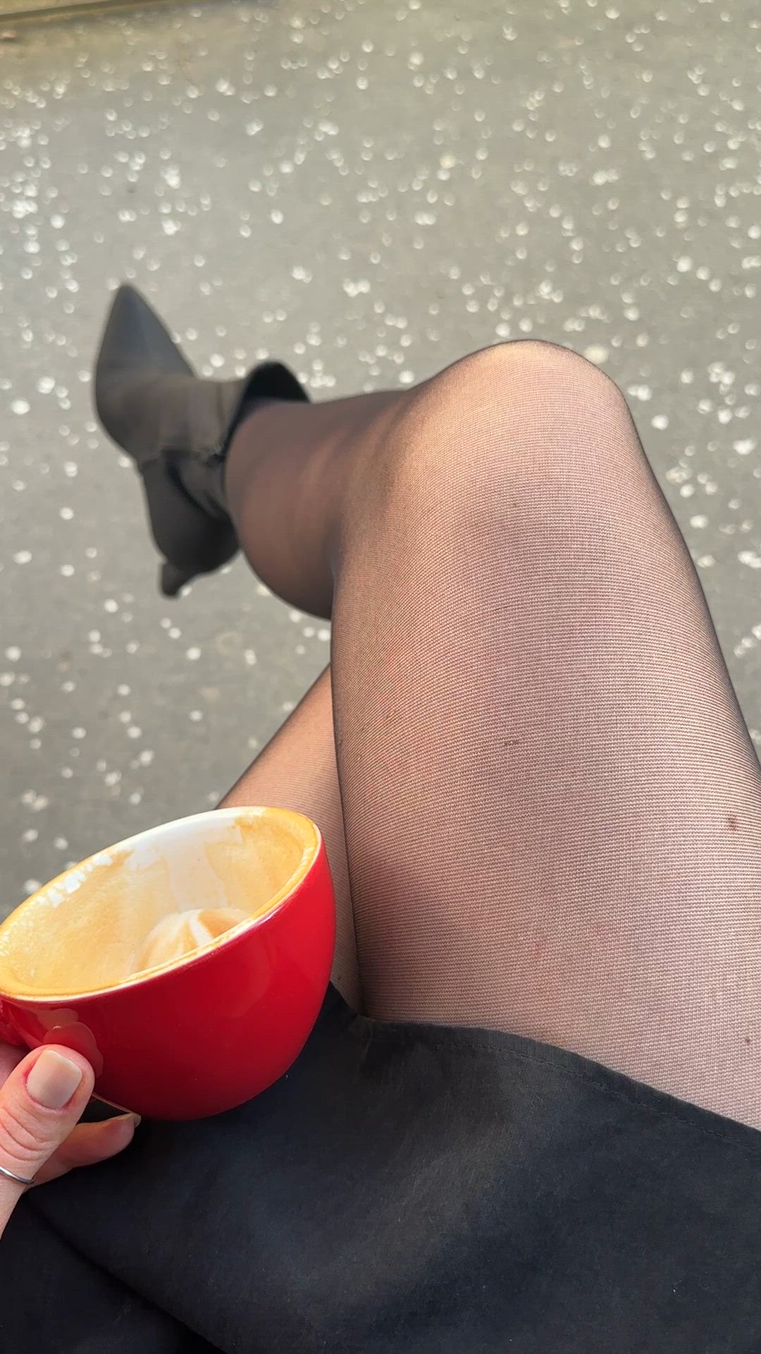 Fetish High Heels Wearing Stockings Pantyhose Short Video #9315 video thumbnail